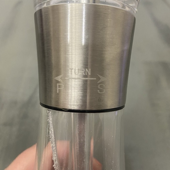 BergHOFF Essentials Stainless Steel Duo Salt and Pepper Mill - Picture 3 of 4